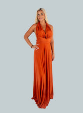 Halter Neck Maxi Dress
